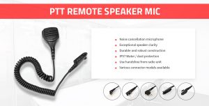 Ptt Remote Speaker Mic